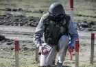 Masazırda hərbi sursatlar aşkarlandı - Video